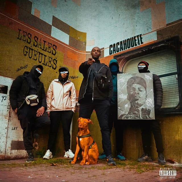 Album cover art for Les Sales Gueules