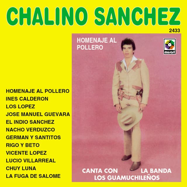 Album cover art for Homenaje al Pollero