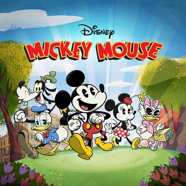 Album cover art for Mickey Mouse (Music from the Disney Mickey Mouse Shorts)
