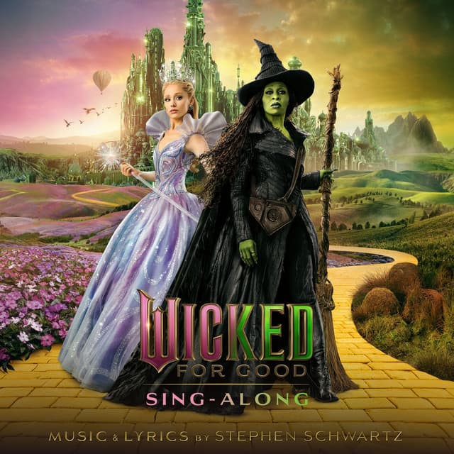Album cover art for Wicked: For Good – The Soundtrack