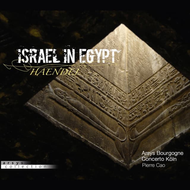 Album cover art for Haendel: Israel in Egypt