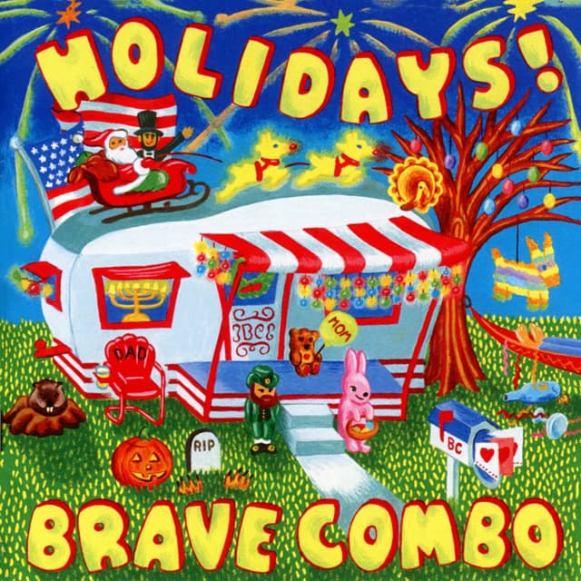 Album cover art for Holidays!