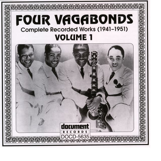 Album cover art for Four Vagabonds Vol. 1 (1941-1951)