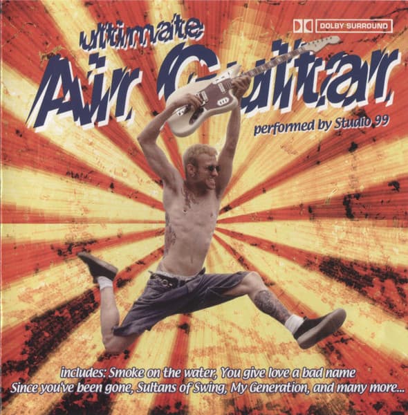 Album cover art for Ultimate Air Guitar