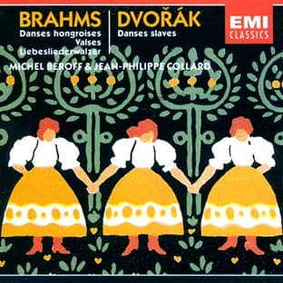 Album cover art for Works For Piano 4 Hands