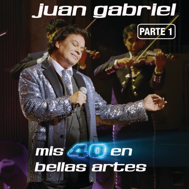Album cover art for Mis 40 en Bellas Artes