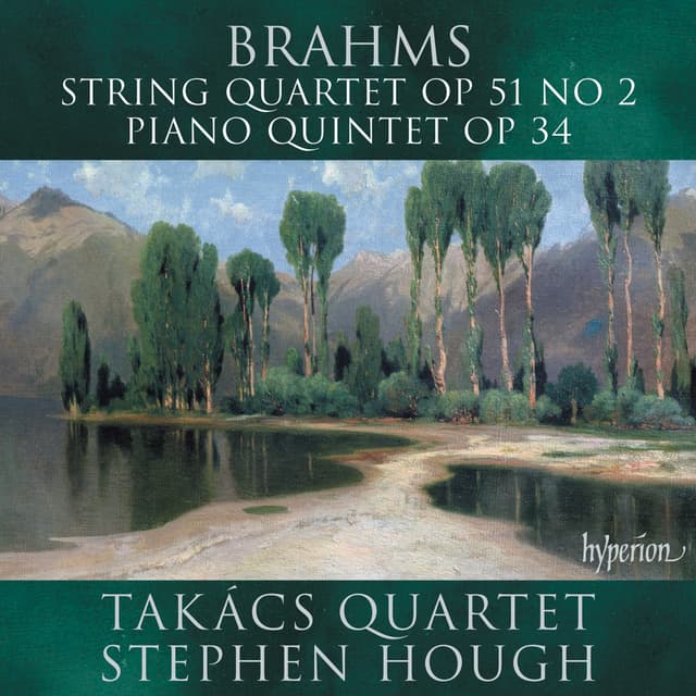 Album cover art for Brahms: Piano Quintet - String Quartet No. 2