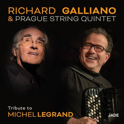 Album cover art for Tribute to Michel Legrand