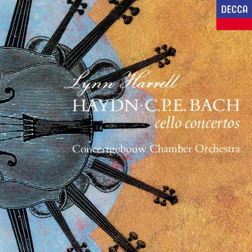 Album cover art for Haydn - C.P.E. Bach: Cello Concertos