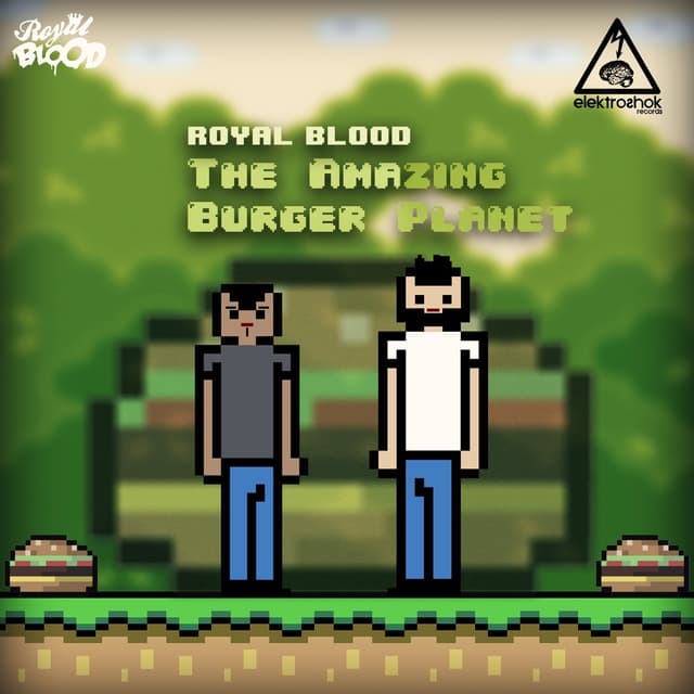 Album cover art for The Amazing Burger Planet