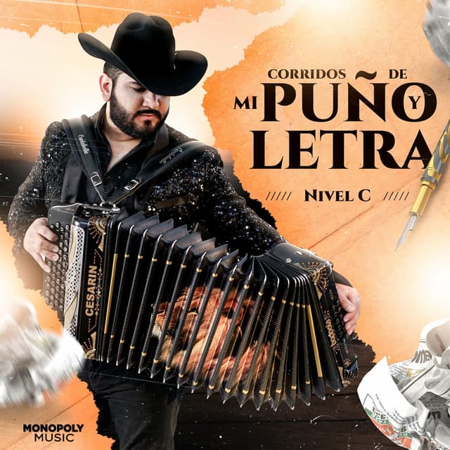 Album cover art for Corridos De Mi Puño Y Letra