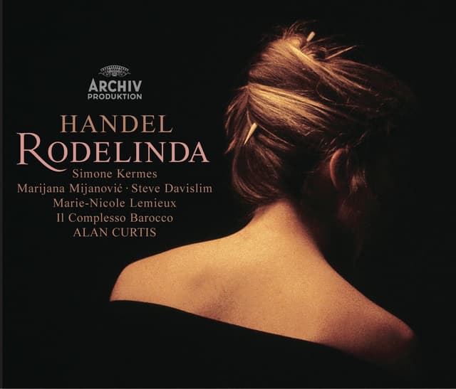 Album cover art for Handel: Rodelinda